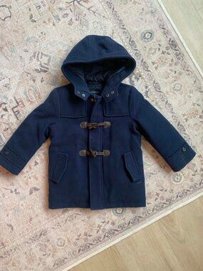 MAYORAL 3T Navy Trench Duffle Coat